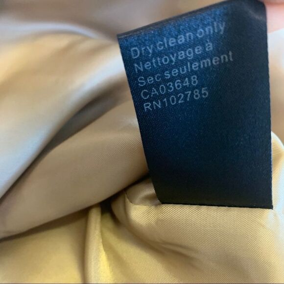 SANDRA Angelozzi camel Brown blazer size 30 - Picture 10 of 16